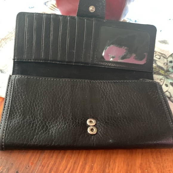 Talbots Leather Buckle Wallet - Picture 2 of 5